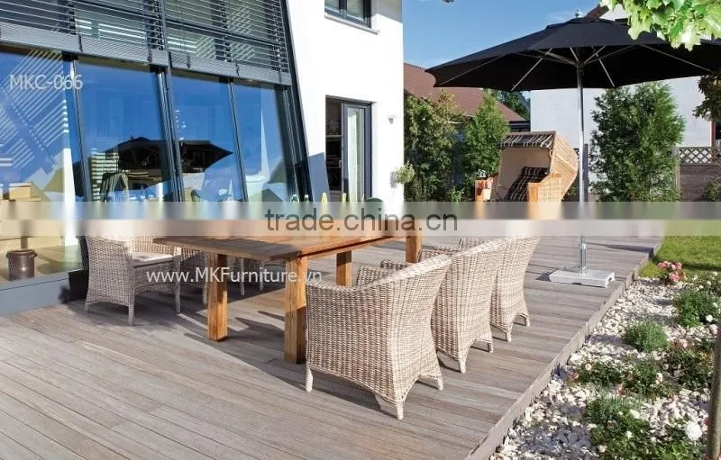 European furniture outdoor dining set - Wicker Rattan Dining Set Furniture