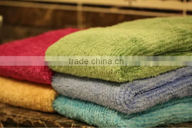 Antibacterial Plush Microfiber Stripe Beach Towels