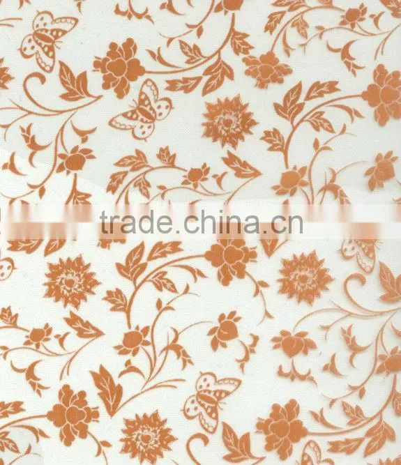 Flower Pattern Monitor Case/ Hydro Graphic Printing Film Width 100CM GWA50-1