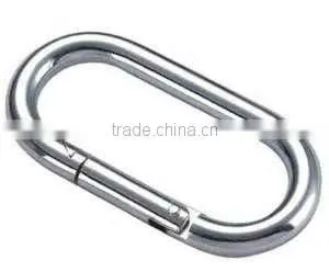 Small Steel Spring Snap Hooks