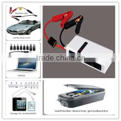 Multi-function 14000mAh car jump start battery pack