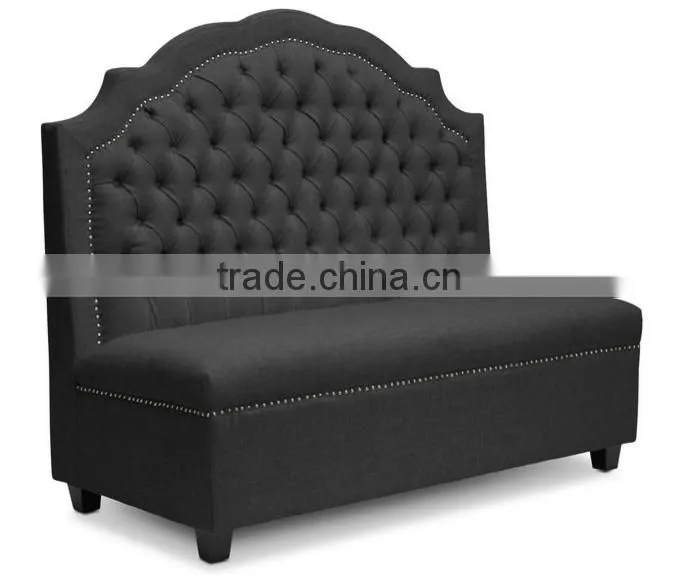 Fshion decorated restaurant sofa booth YK70116