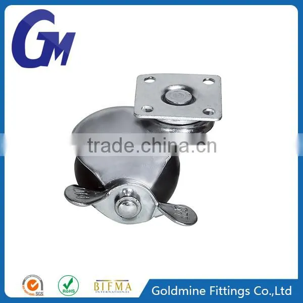 BPQ40 Furniture Ball Caster Small Shopping Cart Wheel