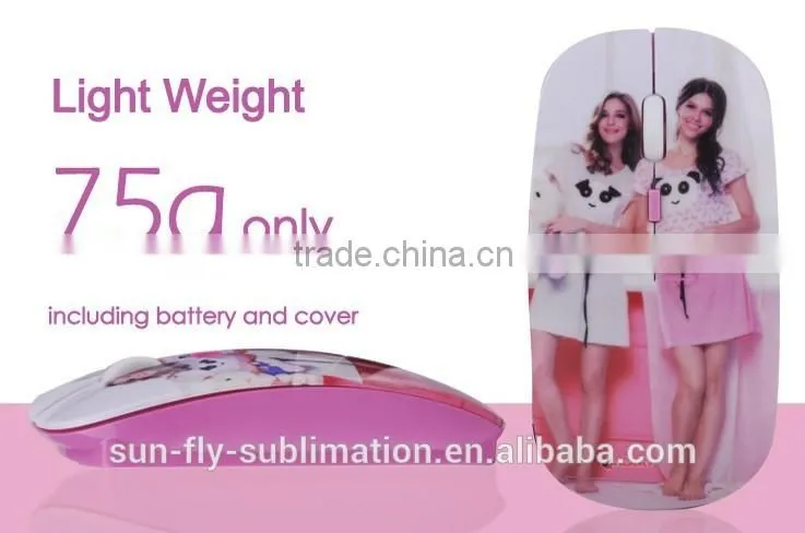 3D sublimation mouse/3D wireless mouse/ 3D optical mouse/3D wireless sublimation mouse/Hot sell 3Dsublimation mouse