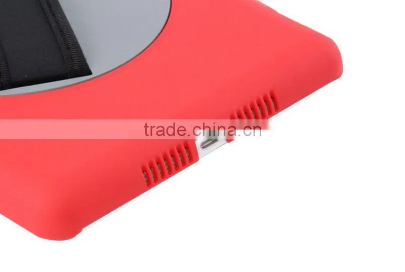 Special design rotating 360 degree handheld case arm band case for ipad mini
