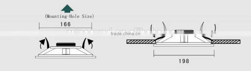 CS-03A small metal ceiling loudspeaker