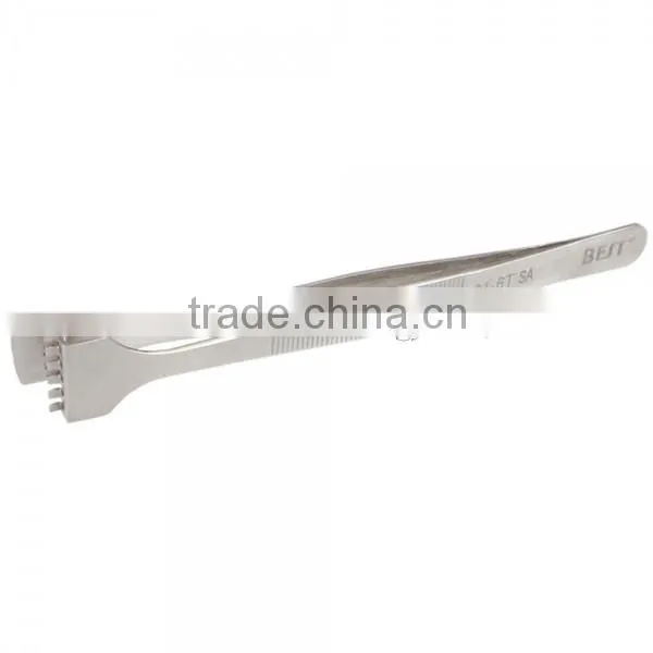 BEST-91-6T SA 302 Stainless Steel High Rigidity Wafer Tweezers Best Tweezers