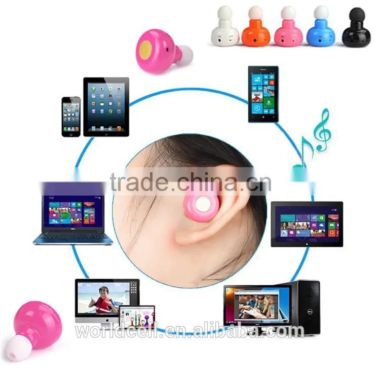 Multi purpose mini wireless bluetooth earphone