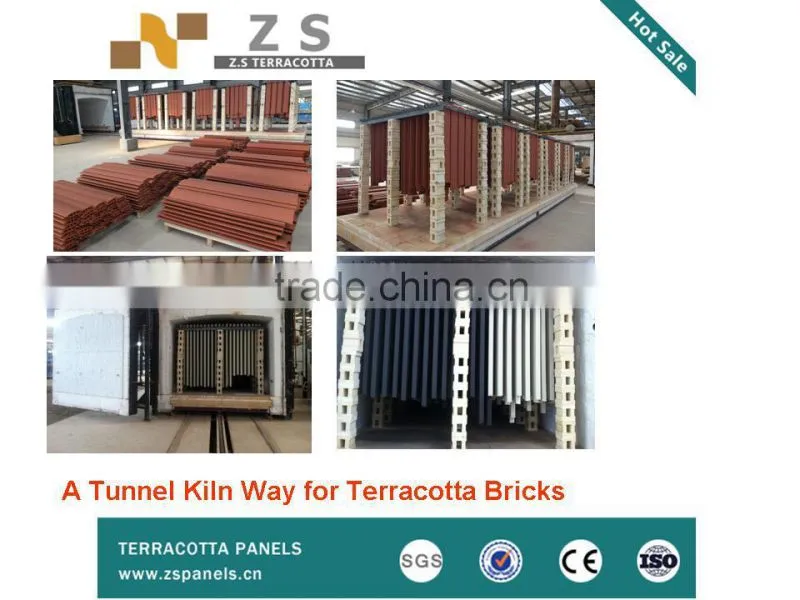 construction terracotta louver, Interior and exterior wall terracotta louver with different size available