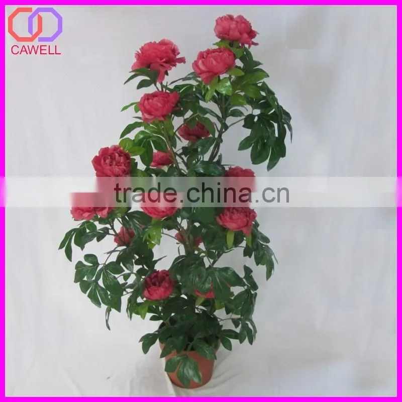 decoration wholesale artificial peony tree
