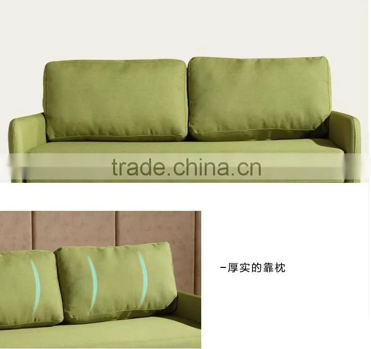 wholesale colorful convertible fabric loveseat sleeper