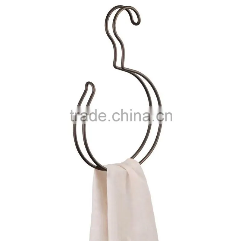 Satin Steel Vertical Tie and Belt Rack/Holder/Hanger
