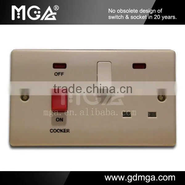 MGA Q7L Series wall switch and socket