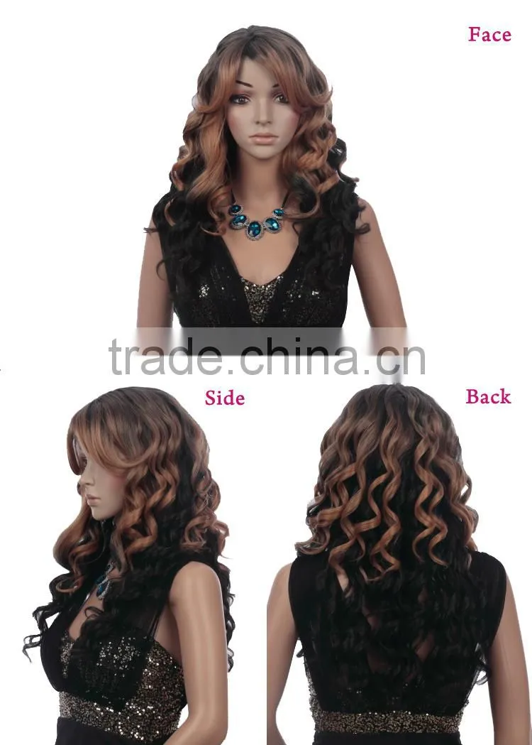 Special price and Good quality japanese synthetic fiber wigs