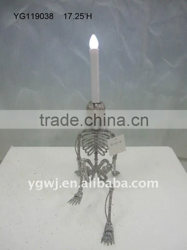 Skull Candle holder Halloween