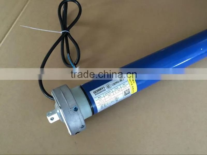 tubular motor for rolling shutter,tubular motor 59M(Manual) 80N