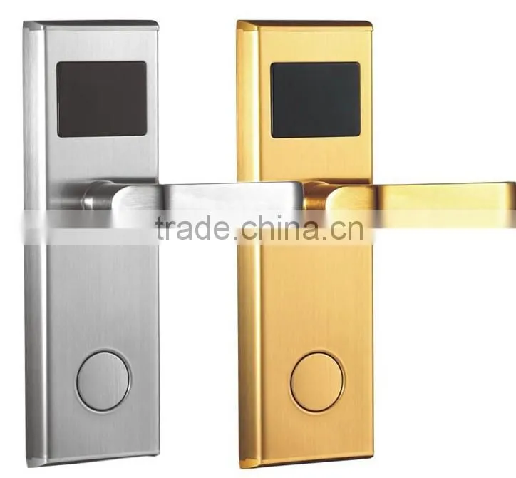 Free software stainless steel RFID smart hotel lock