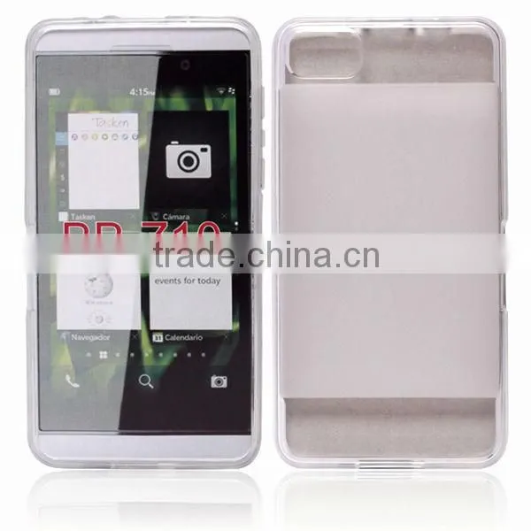 clear tpu jelly case for blackberry z 10