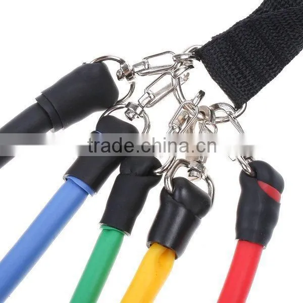 Fitness Resistance Bands Resistance Rope Exerciese Tubes Elastic Exercise Bands for Yoga Pilates Workout