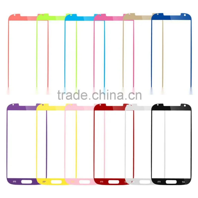 Tempered glass protector with Colorful painting for Samsung S4 mobile phone, tempered glass protectors screen guards for i9500