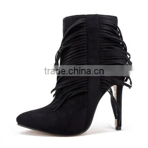 women ankle boots high quality shoes newest designs 2017 PF4417