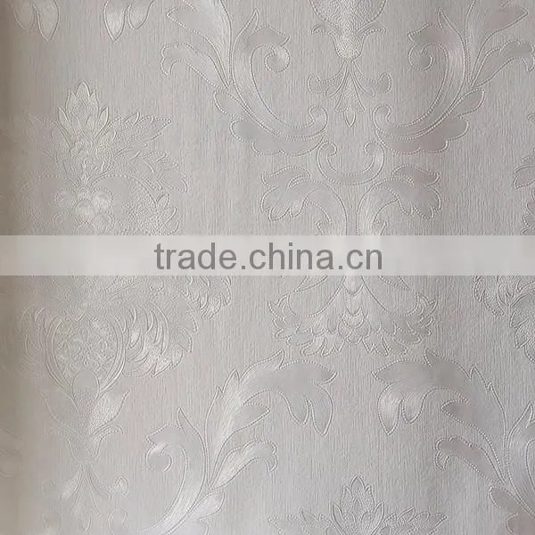 construction material luxury flower vinyl wallpaper