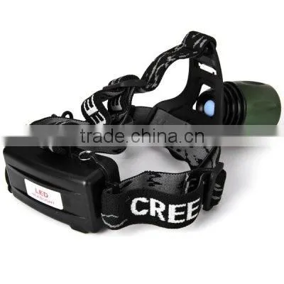 led rechargeable headlamp hiking aluminum led headlamps