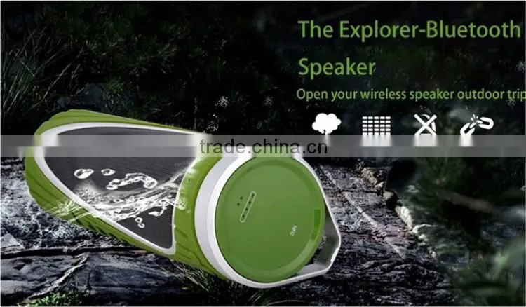 4400mah Outdoor Sports bicycle waterproof wireless power bank bluetooth speaker, water proof bluetooth speaker 10W