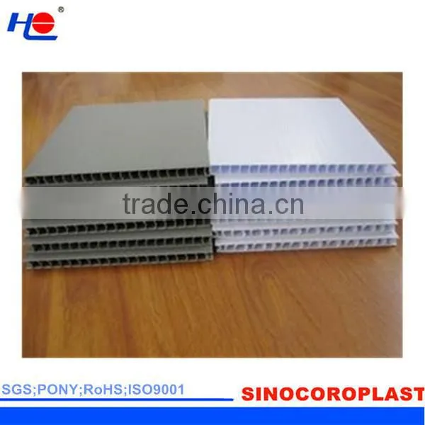 non-corrosive and cleaning pp corrugated cardboard sheets
