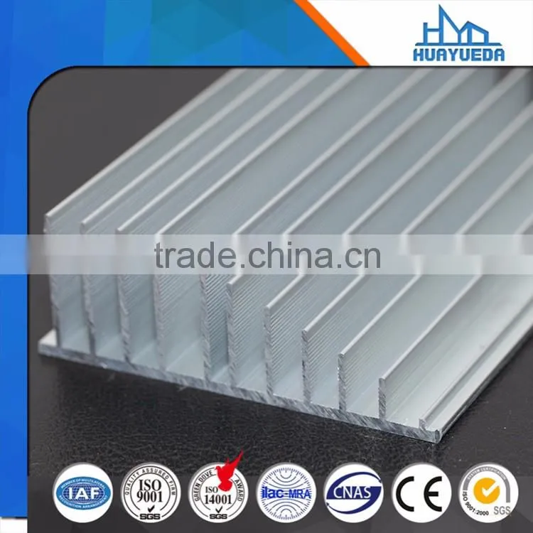 Anodized Aluminum Industrial Extrusions