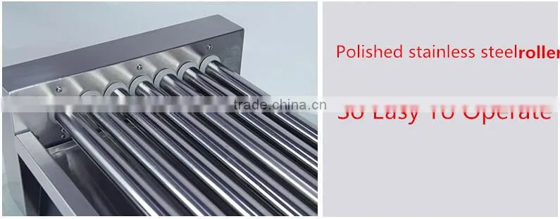 Hot sale 5/7/9 rollers stainless steel commercial hot dog machine/maker/grill