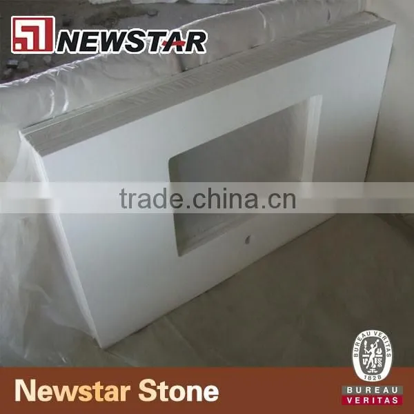 Newstar custom bathroom countertop,quartz vanity tops