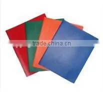 colorful or transparent pvc book cover and cheapest pvc book cover