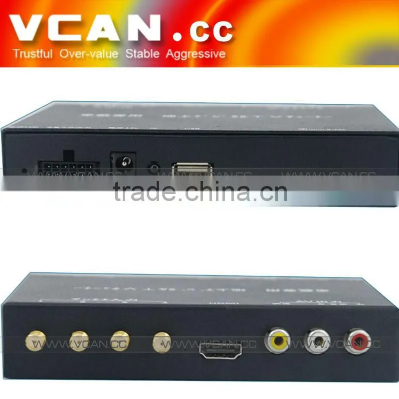 ISDB-T7800 Car ISDB-T 4 tuner 4 Antenna full seg B-cas TV tuner for Japan