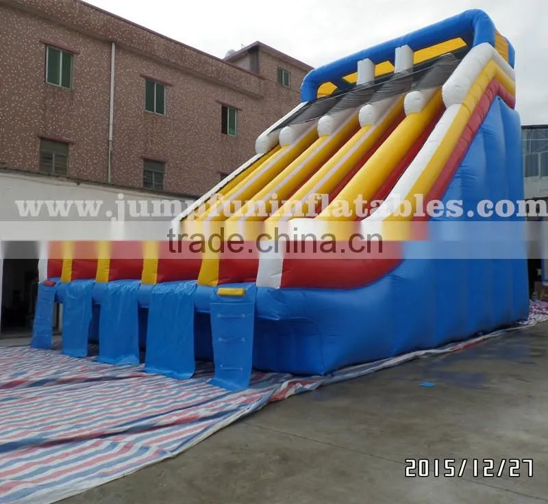higher inflatable water slide for pool