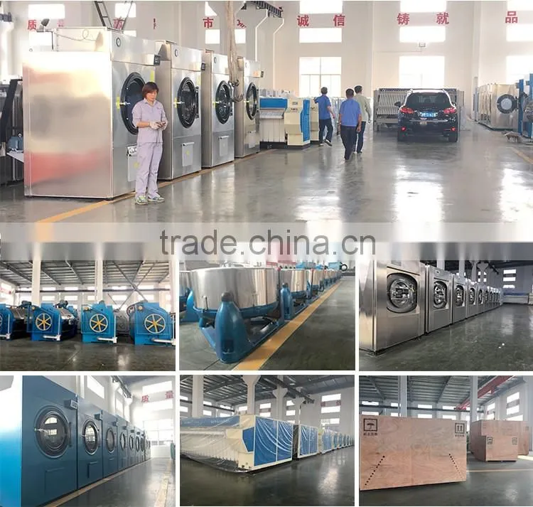 Automatic commercial textile washer machine
