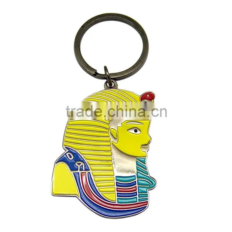 Wholesale Cheap Custom Design Zinc Alloy Souvenir Metal Airplane Keychain