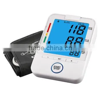 Home use medical digital blood pressure monitor