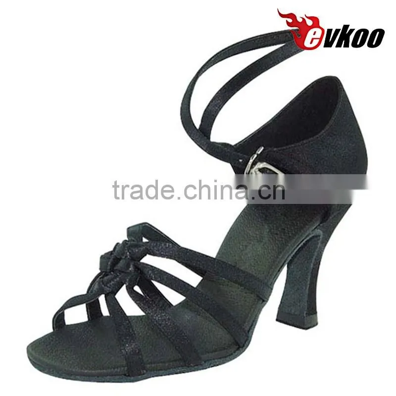 EVKOO dance shoes Light khaki color indoor dancing shoes latin