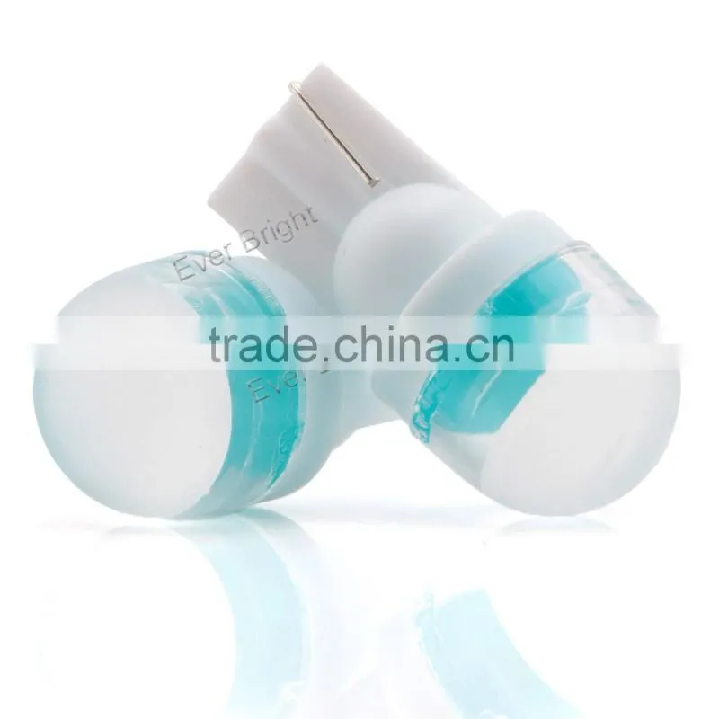 New 8000K everbright cars light led bulbs 1smd Grind sand T10 led light bulb