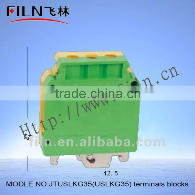 plastic electrical screw terminal block JTUSLKG35
