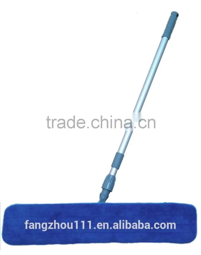 microfibere mop with telescopic aluminium handle