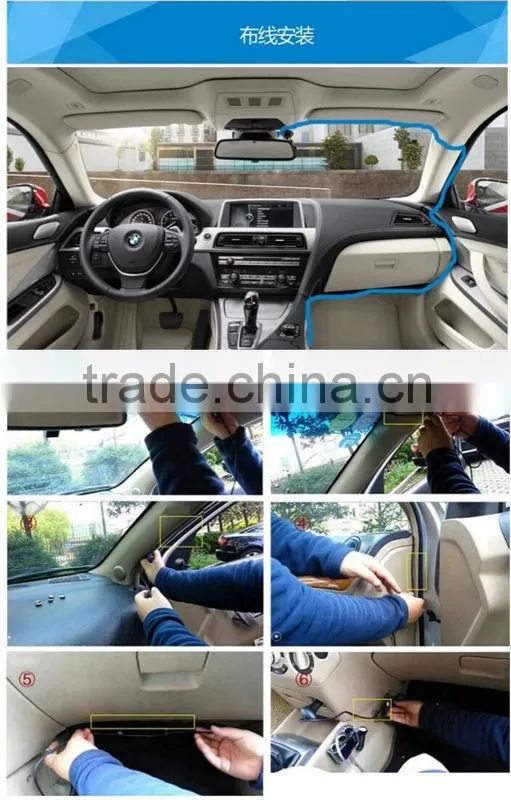 2.7 inch HD car DVR accelerometer parking 24 hours monitoring automobile black box Q5