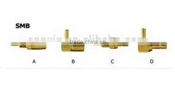 Top level new products bnc to smb connector with rg316