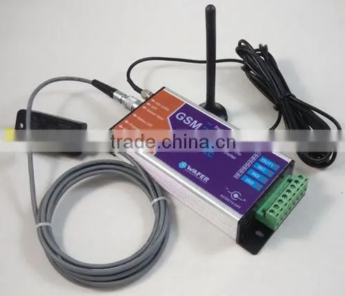 Backup battery operated GSM temperature and humidity alarm controller