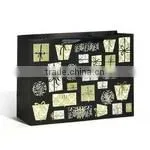 Simple hot sell brown kraft paper gift bags with handle