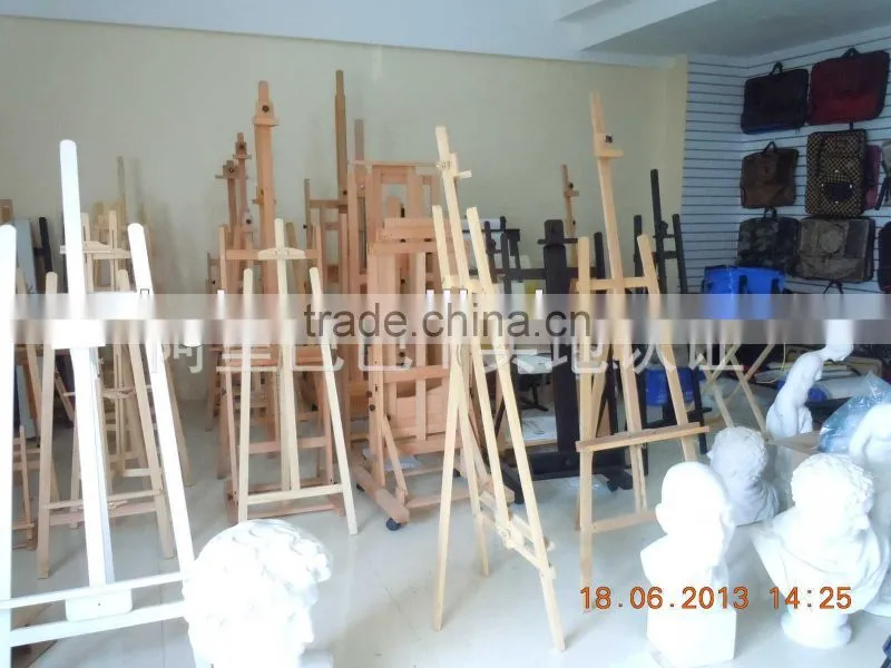 in stock 64*64.5*155(300)cm heavy duty studio easel double rocker easel