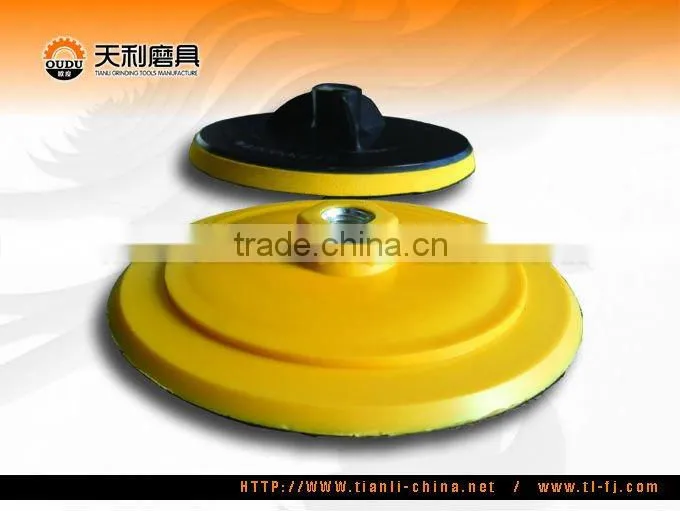 4"Velcro Backing Pads For Diamond Polishing Pad