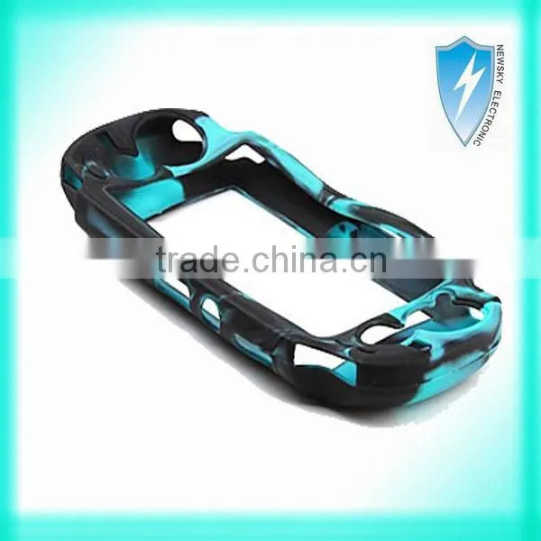Camo Silicone Protective Case Cover for Sony PS Vita