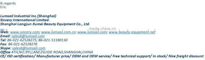 Lumsail 808nm diode laser hair removal machine with low energy